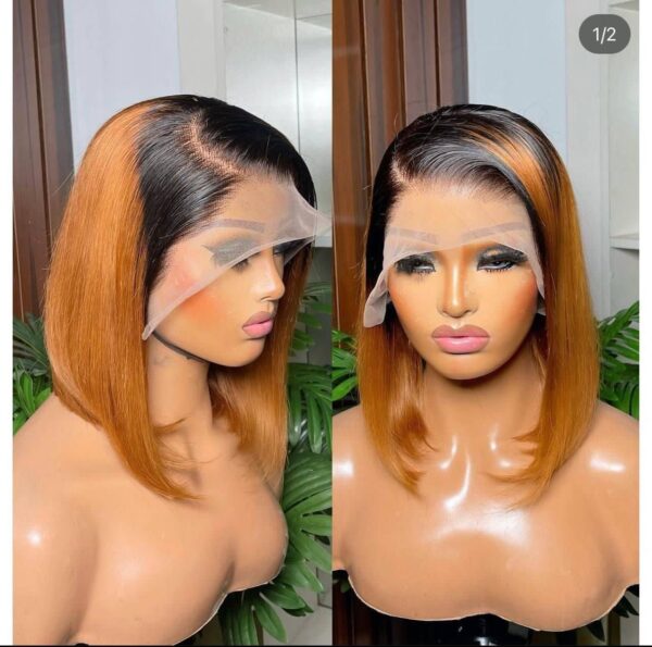 12inches double drawn bob