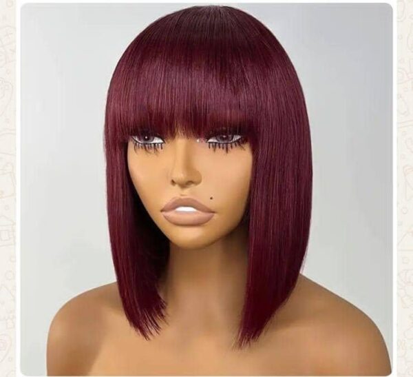 wine fringe bob
