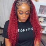 Wine curly bundles