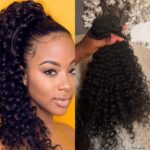 Deep curly hair bundles